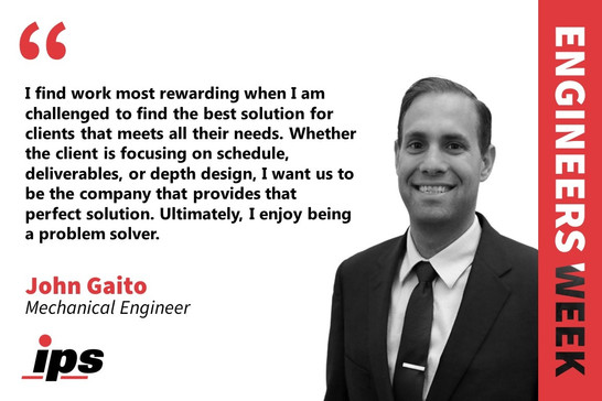 John Gaito for Engineers Week